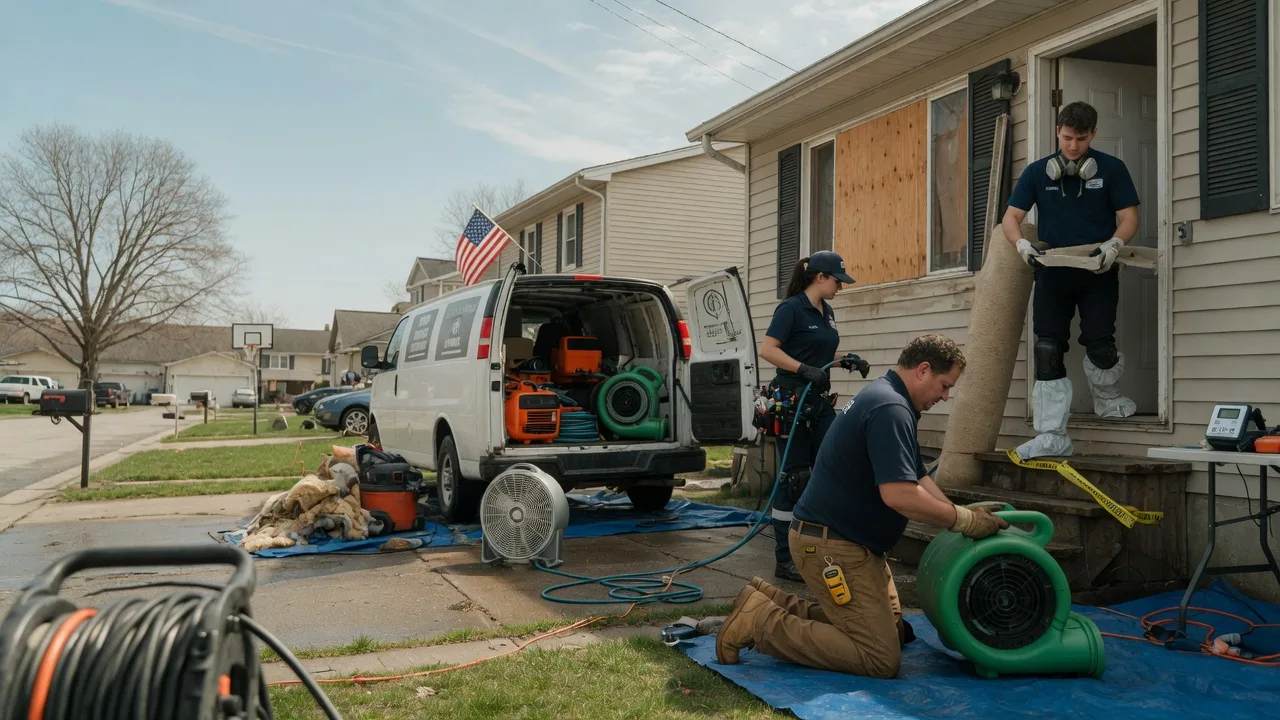 Water Damage Restoration in Hudson, ME near me